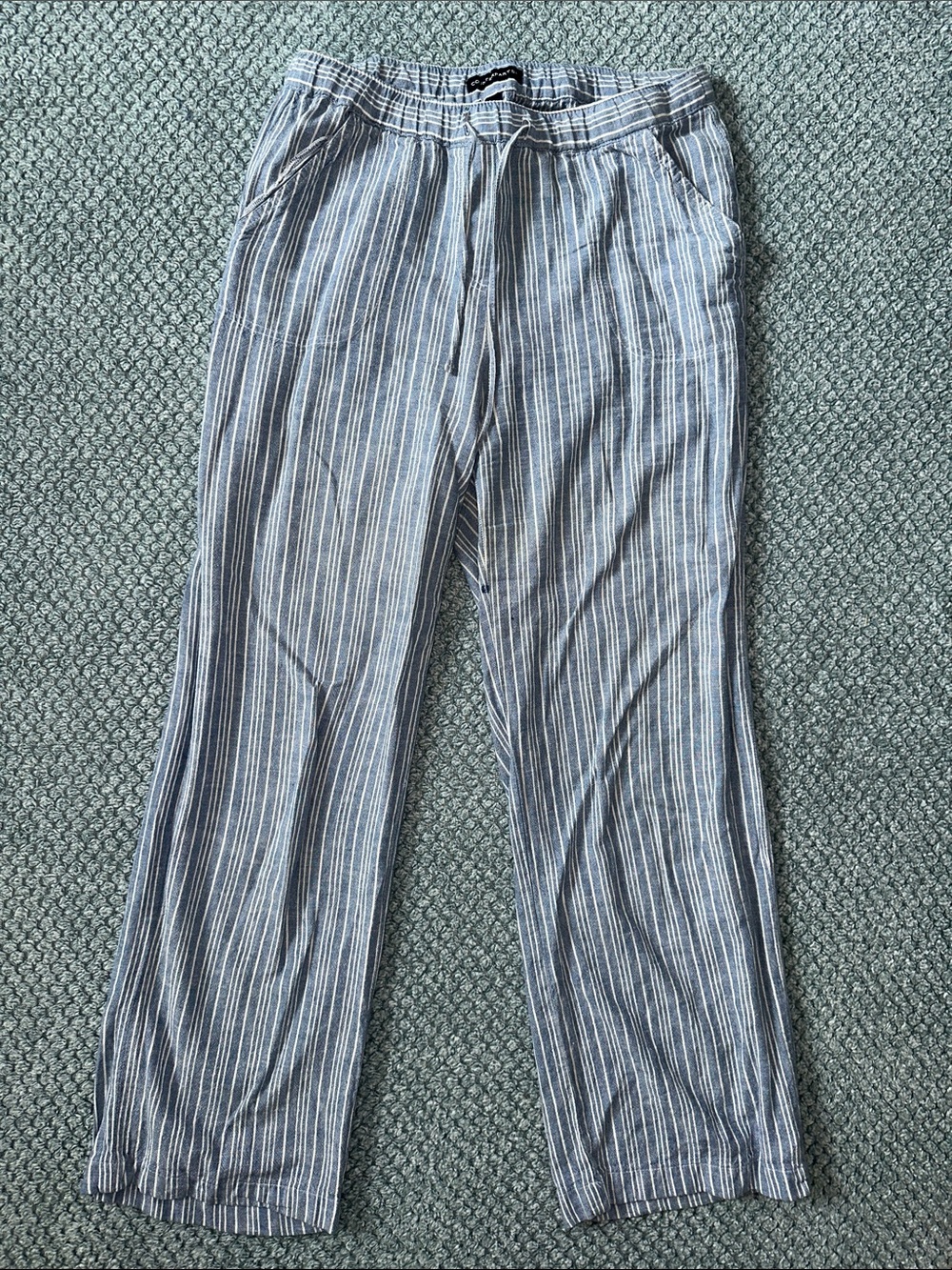 Counterparts Blue and White Striped Women’s Chinos